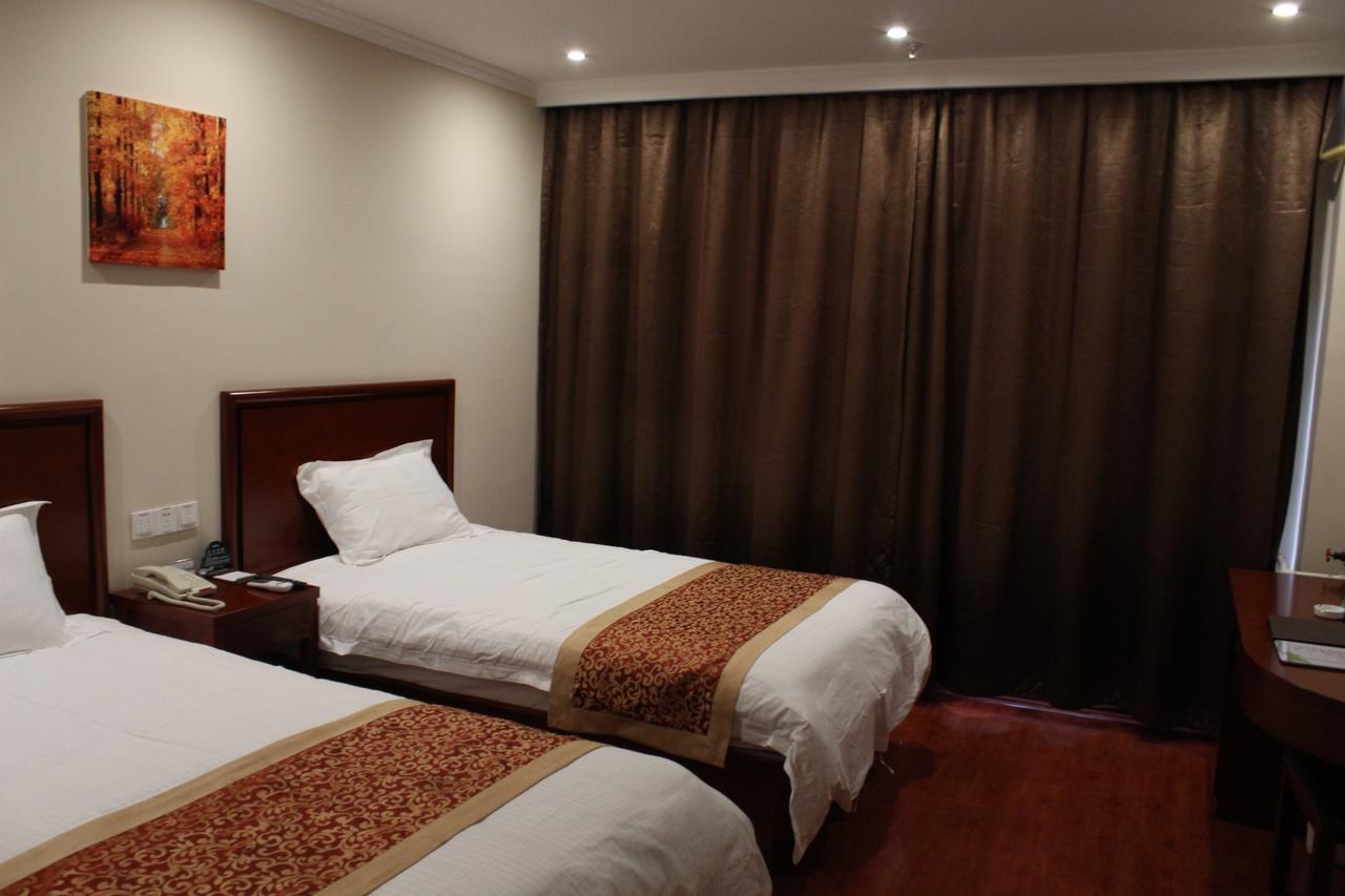 Greentree Inn Shanghai Zhoupu Town Xiupu Road Business Hotel Exterior foto