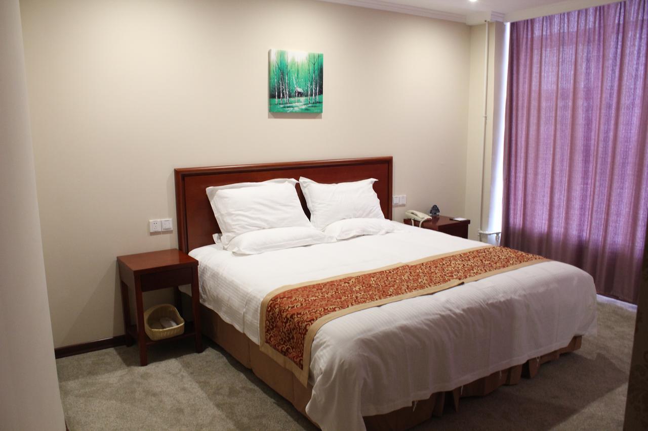 Greentree Inn Shanghai Zhoupu Town Xiupu Road Business Hotel Exterior foto